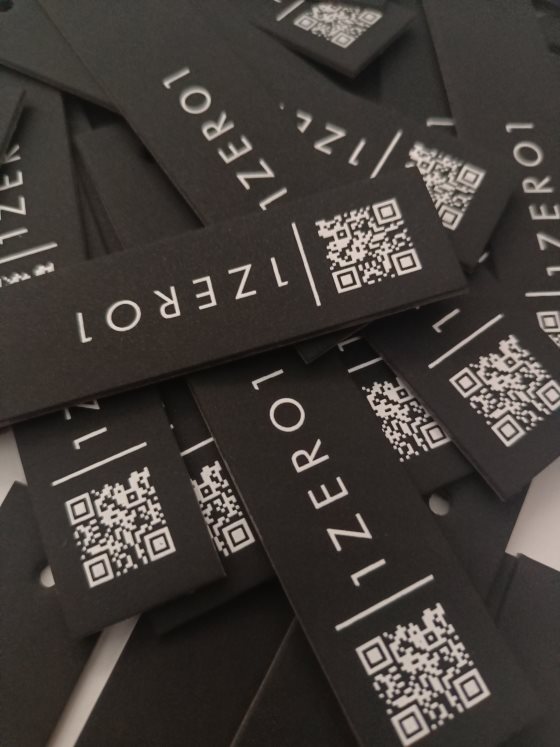 1Zero1 Karton Etiket