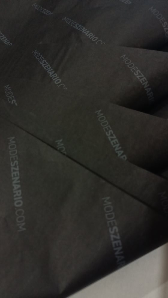 Mode Szenario Siyah Pelür Kağıt