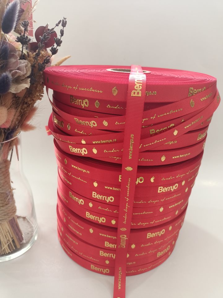 Baskılı Grogren Kurdele