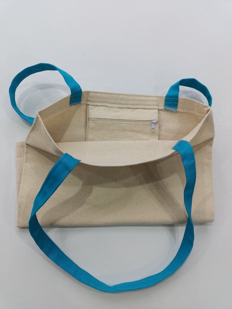 Canvas Hand Bag Pocket